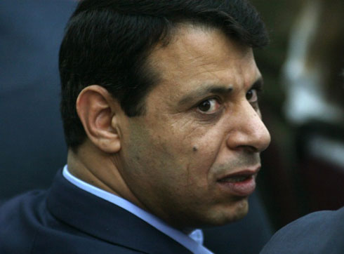 Palestinian strongman Mohammed Dahlan has played a crucial role in the UAE-Serbia relationship (AFP)