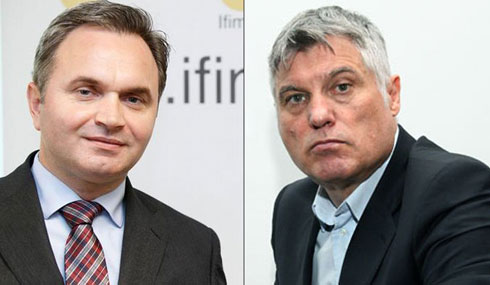 Бећировић и Лазански (© Photo: dw.de/hercegovinapromo.com)