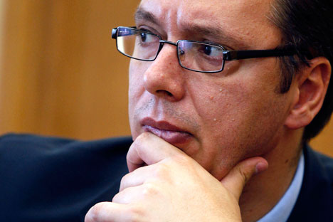 Александар Вучић: Ја једно исто говорим и вама, и на Западу. Извор: Reuters