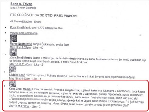 Fejsbuk komentar zbog koga je Kosta Magdu proveo 10 dana u pritovru.