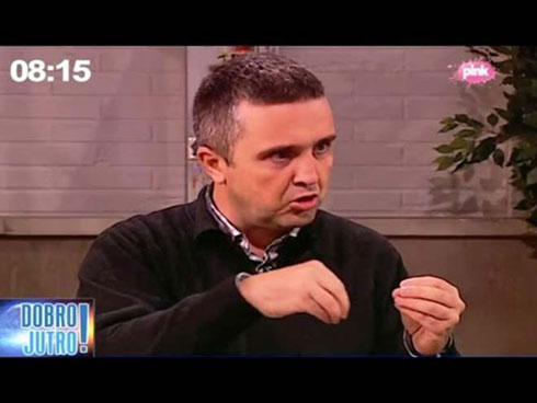 Драган Ј. Вучићевић на Пинку