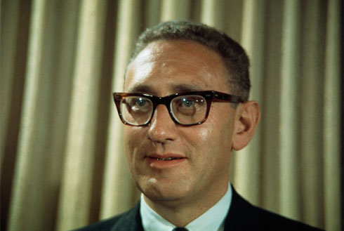 Кисинџер непосредно након што је постао саветник за споњну политику председника САД Ричарда Никсона, 1968.