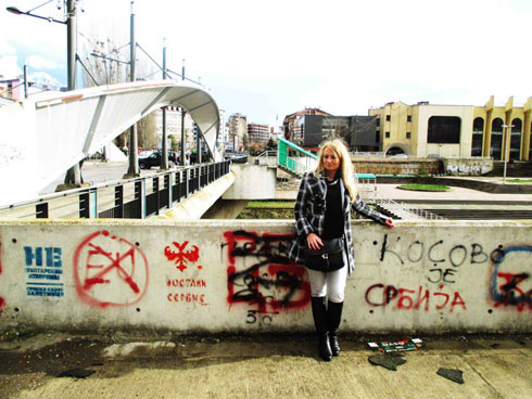 Драгана Трифковић у Косовској Митровици