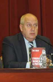 Жак Огар у Београду, децембар 2014. (Фото: Срђан Крунић)