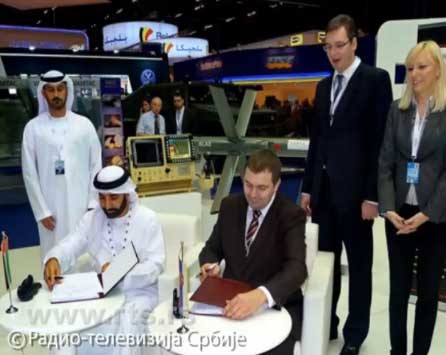 Потписивање уговора са Емиратима о заједничком развоју и опремању ракетног система АЛАС