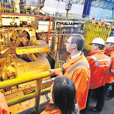 Пословање Железаре биће и даље под будним оком државе (Фото Танјуг)