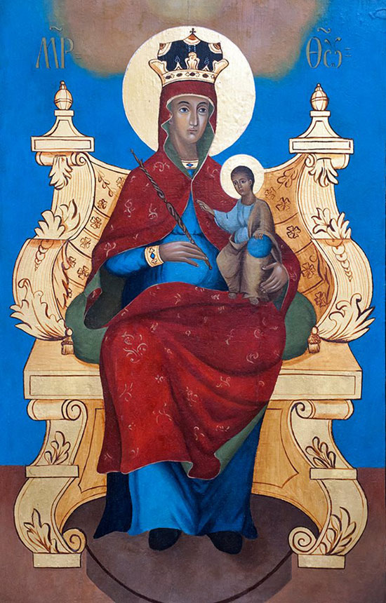 Богородица смедеревска - реплика