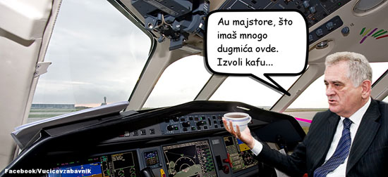 Фотомонтажа: Фејсбук страница "Вучићев забавник"