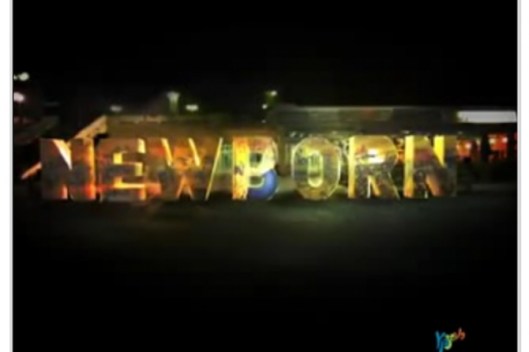 "Newporn" Kosovo реклама на CNN 