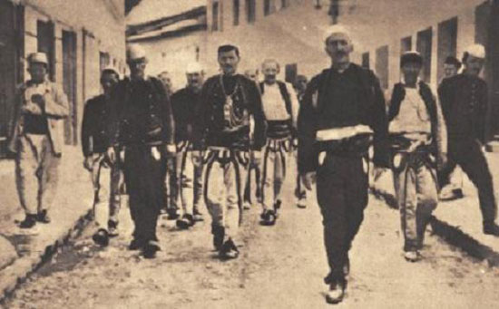 Иса Бољетинац, 1912.