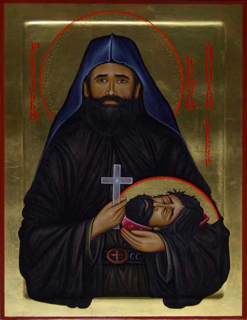 Икона Преподобномученика Харитона, рад црноречких монаха