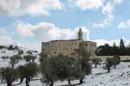 Црква посвећена Светом Илији, на пола пута између Јерусалима и Витлејема