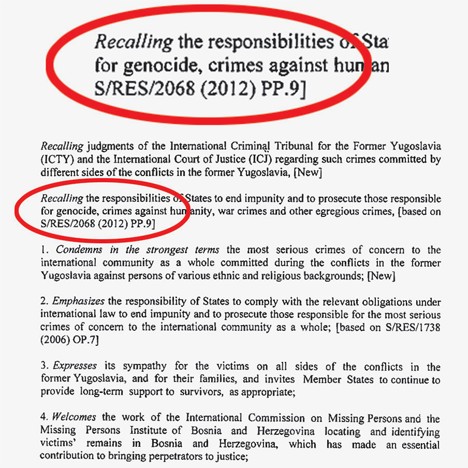 Факсимил Нацрта руске резолуције