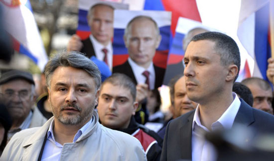 Владан Глишић и Бошко Обрадовић (архивска фотографија)