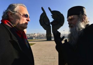Ефраим Зуроф и Јован Ћулибрк (Фото: Танјуг)