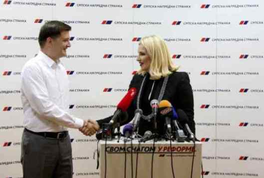 Миленко Јованов на свом дебију у напредњачкој „екипи”