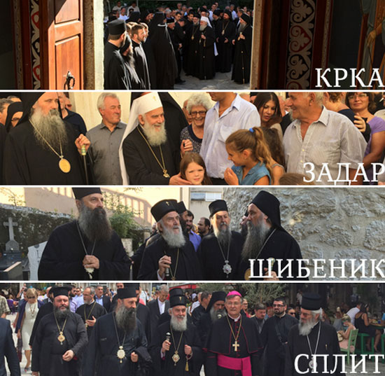 Патријарх српски Иринеј у Епархији далматинској (Извор: СПЦ)