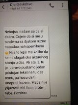 poruka od analiticara 1