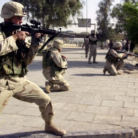 Америчка војска у акцији (Фото: Бета-АП)