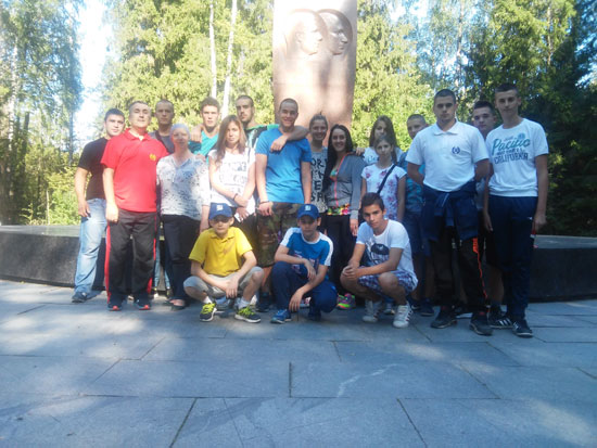 Код места погибије Гагарина