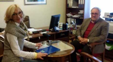 Водитељ емисије Ана Томашевић и Владимир Костић