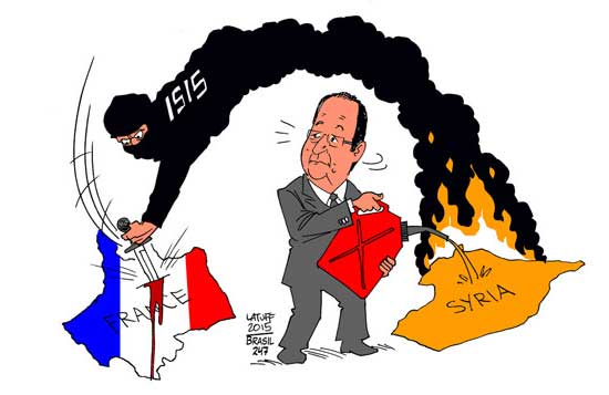 Карикатура: Carlos Latuff