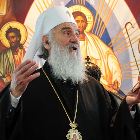 Патријарх СПЦ Иринеј (Фото: Танјуг/З.Ж.)