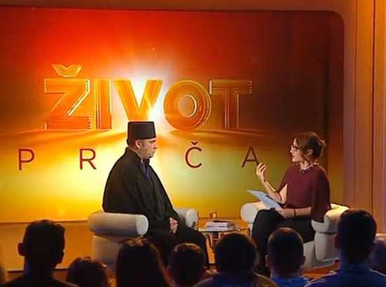 Бојан Јовановић („ђакон Серафим“) у емисији код Татјане Војтеховски