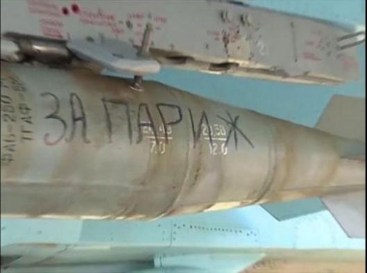 za Pariz ruska bomba