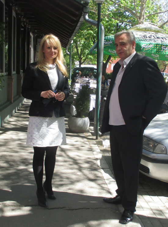 Драгана Трифковић и Горан Јевтовић