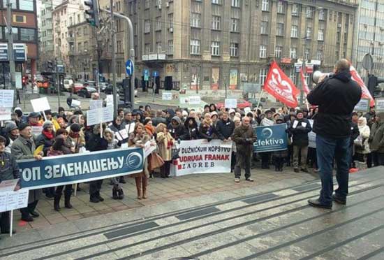 Протест ЕФЕКТИВЕ (фото: Стефан Јокић)