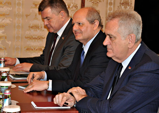 Президент Сербии Томислав Николич. Фото Елены Оганесян. 