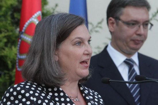 Викторија Нуланд и Александар Вучић