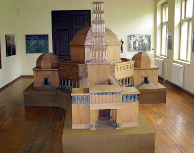 макета Видовданског храма, коју је предложио Мештровић