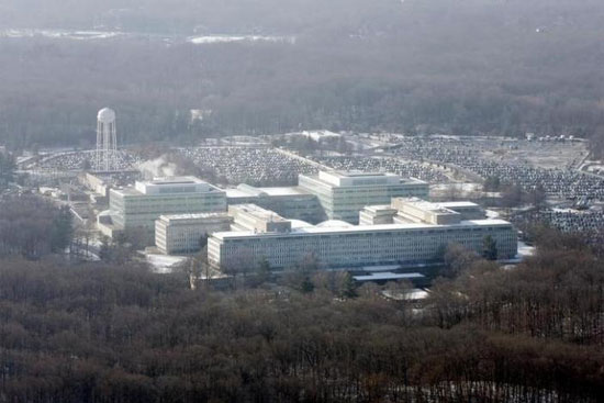 Поглед из ваздуха на седиште ЦИА у Ленглију (REUTERS/Jason Reed)