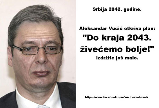 Фотомонтажа: Сатирична страница "Вучићев забавник"