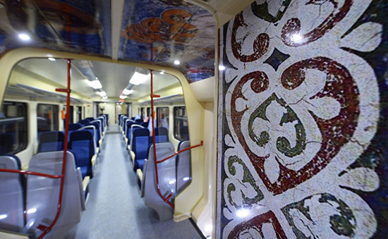 Унутрашњост воза (Фото: Танјуг/Тања Валич)