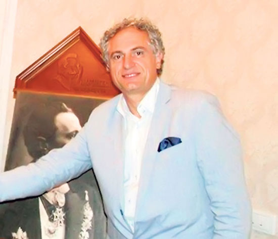 Небојша Нушић, чукунунук Бранислава Нушића (Фото: Лична архива)