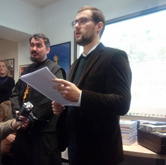 Прота Ненад Андрић и мр Дарен Миливојевић