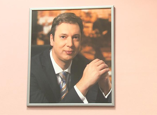 Идејно решење пројекта "Вучић на зиду"