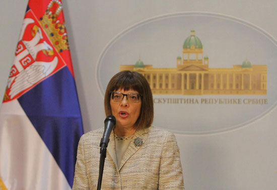 Маја Гојковић, председница Скупштине Србије (Фото: Фонет)